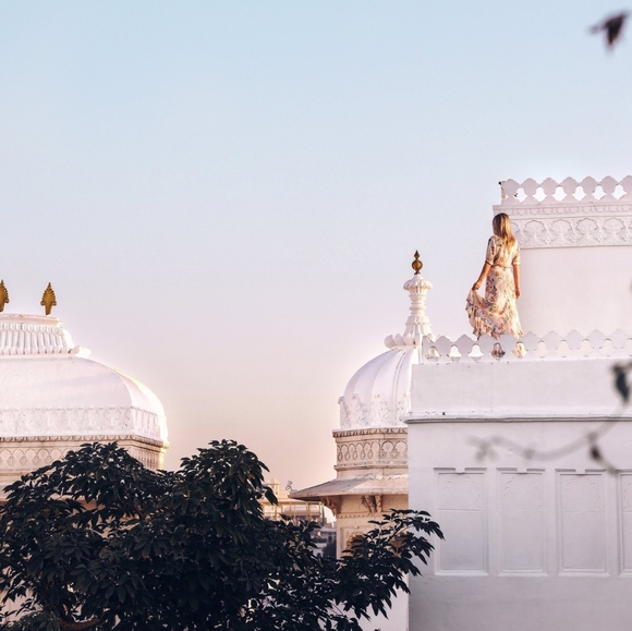 New auguste delilah maxi dress natural bloom 6 XS - Picture 6 of 16